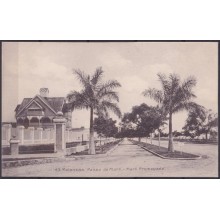 POS-1910 CUBA POSTCARD 1909 MATANZAS MARTI PROMENADE TO FRANCE.
