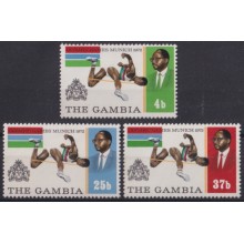 F-EX65146 GAMBIA MNH 1972 MUNICH OLYMPIC GAMES ATHLETISM SALTO DE ALTURA.