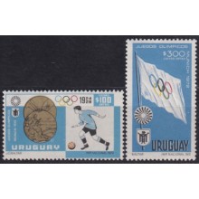 F-EX65153 URUGUAY MNH 1972 MUNICH OLYMPIC GAMES SOCCER.