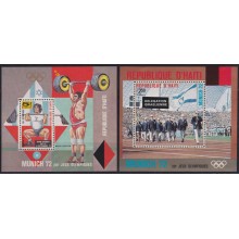F-EX65156 HAITI MNH 1972 MUNICH OLYMPIC GAMES ISRAEL DELEGATION.