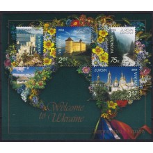 F-EX65408 UKRANIA MNH 2004 EUROPA CEPT ARCHITECTURE.