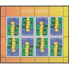 F-EX65409 BELARUS MNH 2000 EUROPA CEPT TETE BECHE CHILDREN DRAWING SPACE.