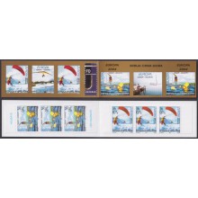 F-EX65562 SERBIA MNH 2004 EUROPA CEPT HOLLIDAYS RIVER CANOES BOOKLED.