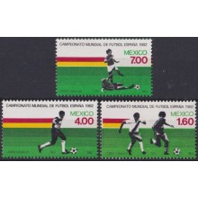 F-EX65884 MEXICO MNH 1982 SPAIN SOCCER FOOTBALL WORLD CHAMPIONSHIP.