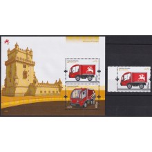 F-EX65424 PORTUGAL MNH 2013 EUROPA CEPT POSTAL VEHICLES CAR.