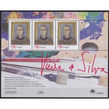 F-EX66010 PORTUGAL MNH 1996 EUROPA CEPT VEIRA DA SILVA ART PAINTING.