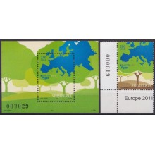F-EX65783 ALBANIA MNH 2011 EUROPA TREE FOREST.