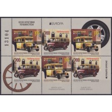 F-EX65708 BOSNIA & HERZEGOVINA MNH 2013 EUROPA CEPT POSTAL VEHICLES CAR.