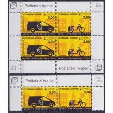 F-EX65705 BOSNIA & HERZEGOVINA MNH 2013 EUROPA CEPT POSTAL VEHICLES CAR.