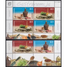 F-EX65588 BOSNIA & HERCEGOVINA MNH 2005 EUROPA CEPT GASTRONOMY FOOD.