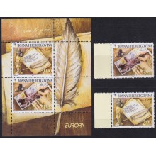F-EX65693 BOSNIA & HERCEGOVINA MNH 2008 EUROPA HAND WRITTER THE LETTER.