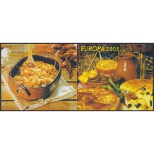 F-EX65575 BULGARIA MNH 2005 EUROPA CEPT GASTRONOMY FOOD.