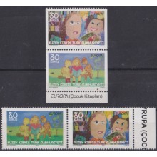 F-EX65776 TURKISH CYPRUS MNH 2010 EUROPA CHILDREN BOOKS.