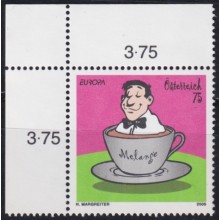 F-EX65592 AUSTRIA MNH 2005 EUROPA CEPT GASTRONOMY FOOD.