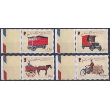 F-EX65711 GIBRALTAR MNH 2013 EUROPA CEPT POSTAL VEHICLES CAR.