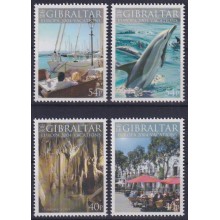 F-EX65830 GIBRALTAR MNH 2004 EUROPA CEPT VACATIONS HOLYDAYS DOLPHINS SHIP.