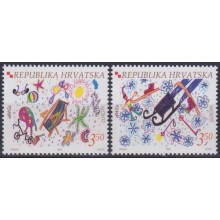 F-EX65807 CROATIA MNH 2004 EUROPA CEPT HOLYDAYS VACATION SKI SKIITING.