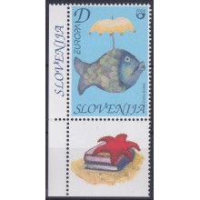 F-EX65813 SLOVENIA MNH 2004 EUROPA CEPT HOLYDAYS VACATION FISHING FISH.