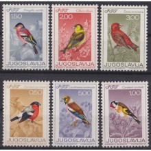 F-EX65474 YUGOSLAVIA MNH 1968 PTT BIRD OISEAUX VÖGEL AVES.