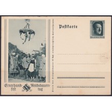F-EX66624 GERMANY 1937 6pf POSTAL STATIONERY ILLUSTRATED.