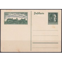F-EX66665 GERMANY WWII POSTAL STATIONERY NURENBERG UNUSED.