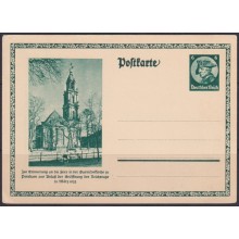 F-EX66584 GERMANY 1933 POSTAL STATIONERY POSTDAM ARCHITECTURE FRIEDERIC I.