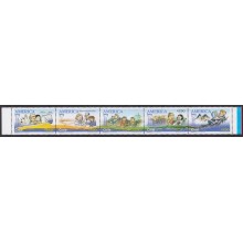 F-EX66468 CHILE MNH 2007 UPAEP EDUCATION FOR ALL CARTOON COMICS DRAWING.