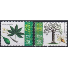 F-EX66460 COSTA RICA MNH 2004 UPAEP FLOWERS PLANTS.
