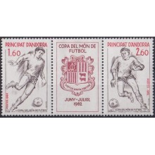 F-EX65901 ANDORRA MNH 1982 SPAIN SOCCER FOOTBALL WORLD CHAMPIONSHIP.