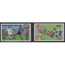 F-EX65903 BENIN MNH 1982 WORLD CHAMPIONSHIP SOCCER FOOTBALL.