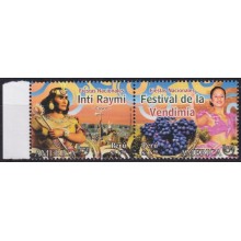 F-EX66479 PERU MNH 2008 UPAEP NATIONAL HOLIDAYS FIESTAS NACIONALES INTI RAYMI WINE.