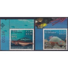 F-EX65850 EL SALVADOR MNH 2004 UPAEP ENVIRONMENT PROTECTION FAUNA FISH.