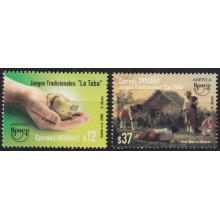 F-EX66481 URUGUAY MNH 2009 UPAEP LA TABA TRADITIONAL GAMES.