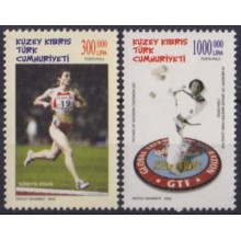 F-EX56329 TURKISH CYPRUS MNH 2002 SPORT ATHLETICS TAEKWONDO.