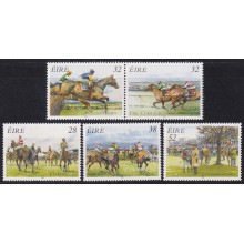 F-EX59458 IRELAND EIRE 1996 MNH HORSE RACING EQUESTRIAN.