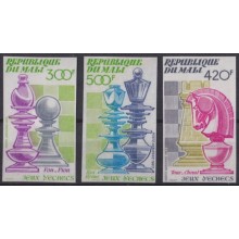 F-EX56349 MALI MNH 1983 CHESS AJEDREZ IMPERFORATED.