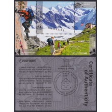 F-EX56334 SWITZERLAND MNH 2013 ALPINE CLUB SHEET.