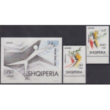 F-EX65651 ALBANIA MNH 1995 EUROPA CEPT PEACE & FREEDOM.