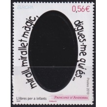 F-EX66345 ANDORRA MNH 2010 EUROPA CEPT CHILDREN TALES MIRROR ISOLATE.
