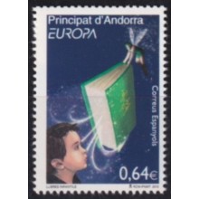 F-EX66304 ANDORRA MNH 2010 EUROPA CEPT CHILDREN TALES BOOK.