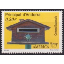 F-EX66372 ANDORRA MNH 2013 EUROPA CEPT MAILBOX BUZONES VEHICLES.