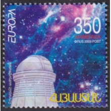 F-EX66388 ARMENIA MNH 2009 EUROPA CEPT ASTRONOMY YEAR SPACE TELESCOPY.
