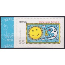 F-EX66530 GERMANY MNH 2008 EUROPA CEPT LETTER RIZZI HOUSE ADHESIVE.