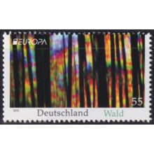 F-EX66339 GERMANY MNH 2011 EUROPA CEPT FOREST TREE PLANTS.
