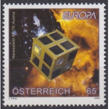 F-EX66489 AUSTRIA MNH 2009 EUROPA CEPT ASTRONOMY YEAR SPACE COSMOS.