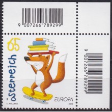 F-EX66366 AUSTRIA MNH 2010 EUROPA CEPT CHILDREN BOOKS.