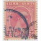 1890-3 CUBA ESPAÑA. PAREJA DE 10c (Ed.116) CON MARCA POSTAL "CERTIFICADO".