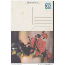 1978-EP-1 CUBA 1978. Ed.122a. POSTAL STATIONERY. MOTHER DAY SPECIAL DELIVERY. CARTULINA MATE. ROSAS. ROSE. FLOWERS. FLOR