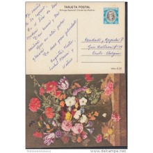1979-EP-16 CUBA 1979. Ed.123c. MOTHER DAY SPECIAL DELIVERY. POSTAL STATIONERY. JARRA DE FLORES. FLOWERS. USED..