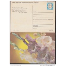 1987-EP-13 CUBA 1987. Ed.143. MOTHER DAY SPECIAL DELIVERY. POSTAL STATIONERY. FLORES. FLOWERS. VERSO: INDIO NABORI. UNUS
